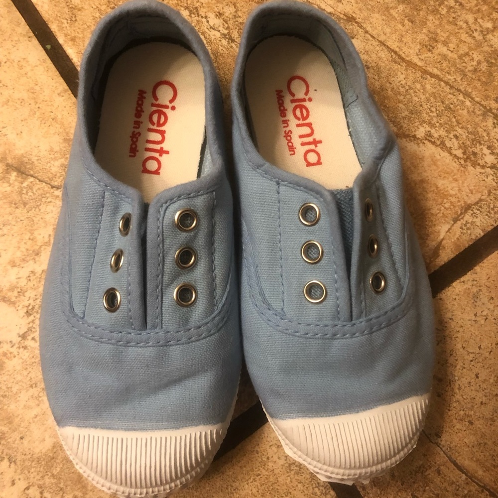 Cienta slip on tennis shoes - size 27/9.5 NWOT